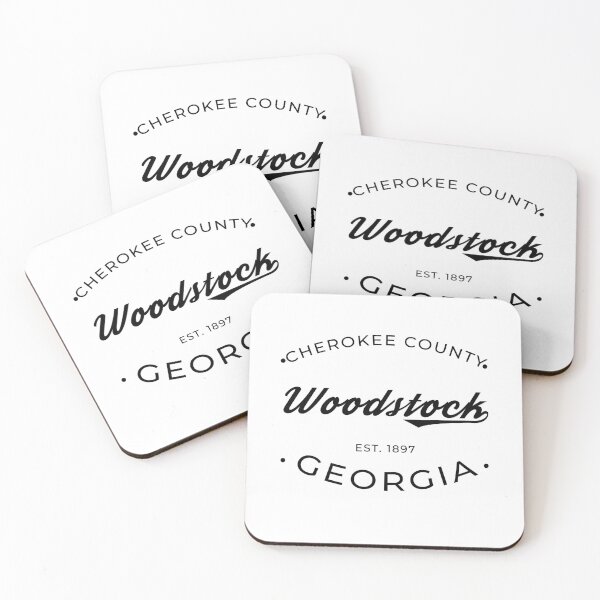 Item preview, Woodstock Georgia Cherokee County City Logo designed and sold by PeerlessMerch.