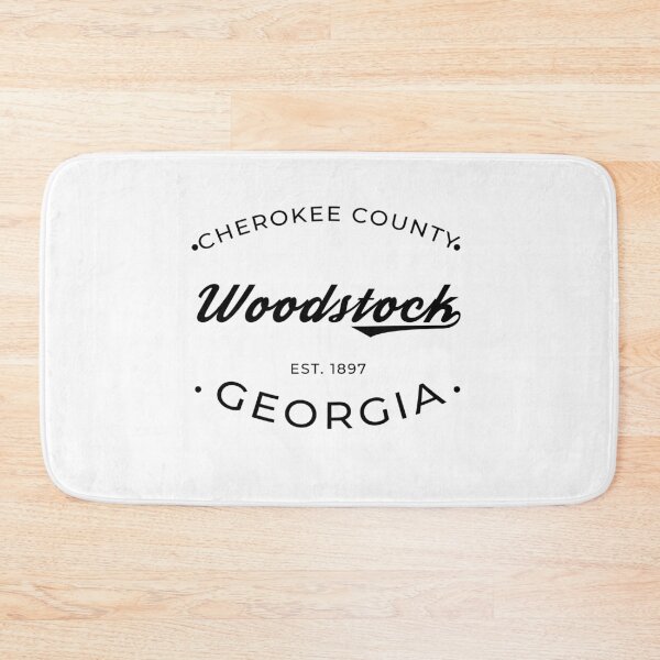 Item preview, Woodstock Georgia Cherokee County City Logo designed and sold by PeerlessMerch.
