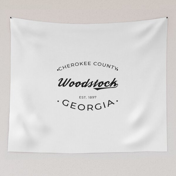 Item preview, Woodstock Georgia Cherokee County City Logo designed and sold by PeerlessMerch.