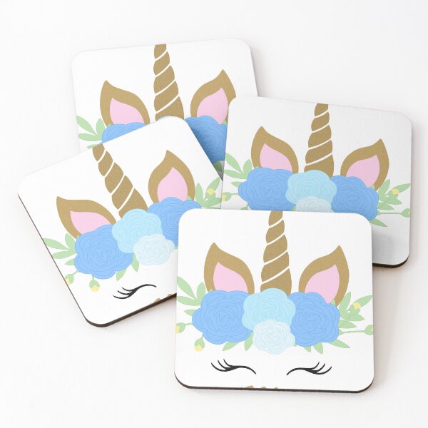 Item preview, Unicorn Mia - Blue designed and sold by karlaestrada.