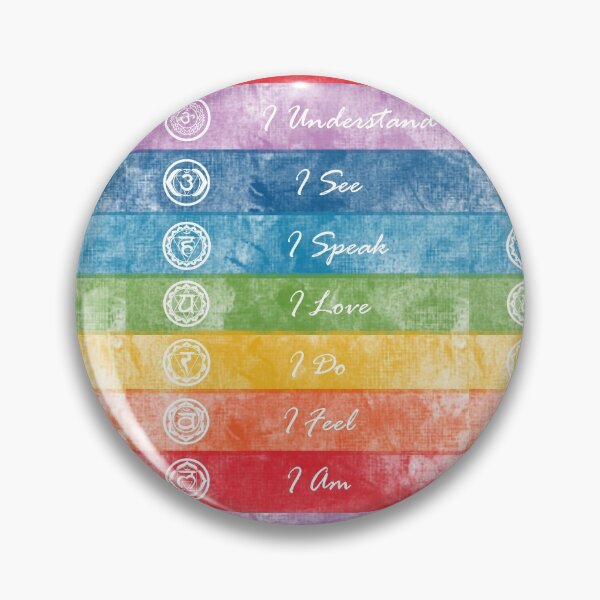 Item preview, Color Chakra Healing Affirmation  designed and sold by Bluepress.