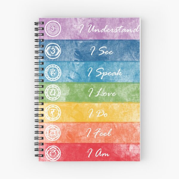 Item preview, Color Chakra Healing Affirmation  designed and sold by Bluepress.
