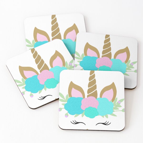 Item preview, Unicorn Lina - Teal designed and sold by karlaestrada.