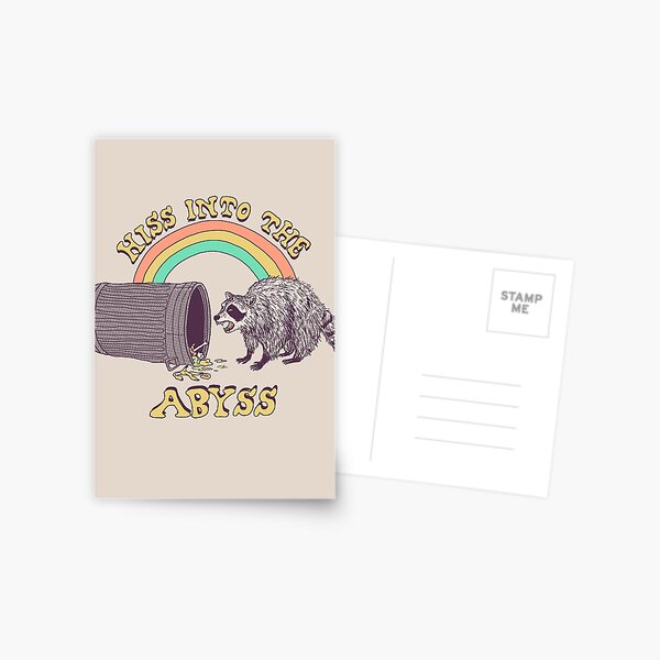 Hiss Into The Abyss Postcard