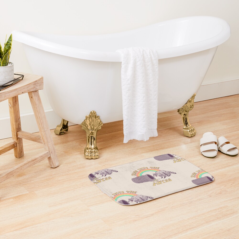 Hiss Into The Abyss Bath Mat