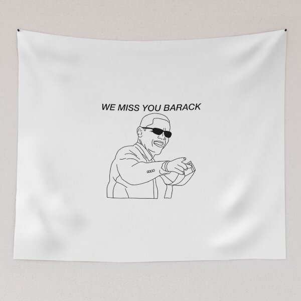 Item preview, TE EXTRAÑAMOS BARACK designed and sold by maggiesmeeth.