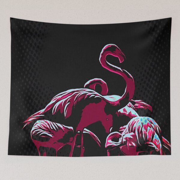 Item preview, Pop Comic: Night of the Neon Flamingo designed and sold by Alyxandre.
