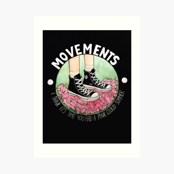 Movements-Daylily Art Print