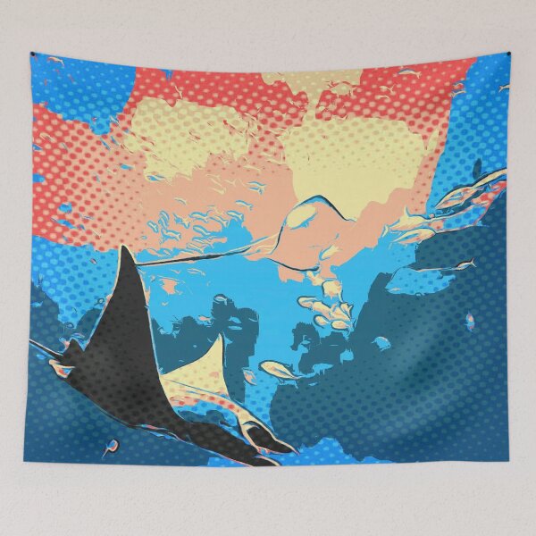 Item preview, Pop Comic: Undersea Wildlife designed and sold by Alyxandre.
