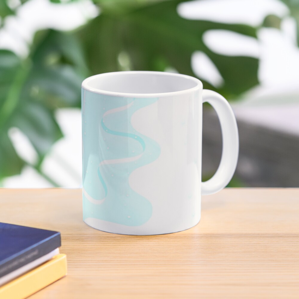 Abstract Underwater Coffee Mug