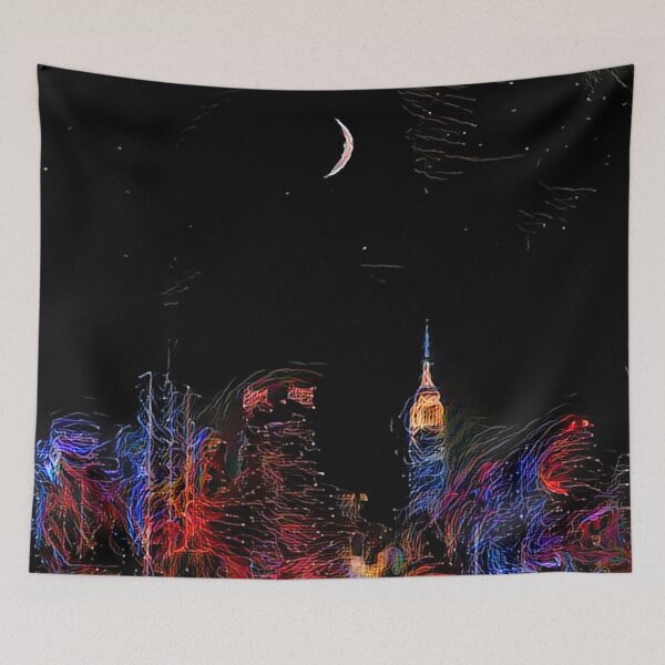 Item preview, City Night Light Sketch designed and sold by Alyxandre.