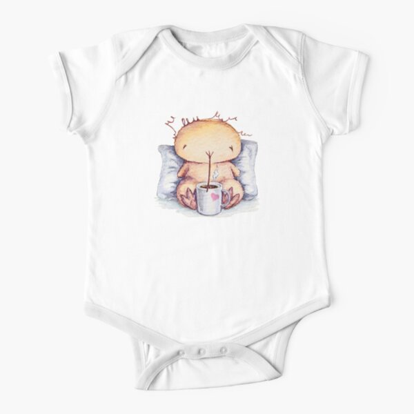 Morning Kwii for kids clothes Short Sleeve Baby One-Piece