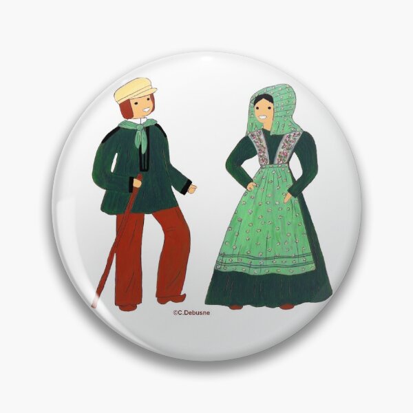 Item preview, Costume of vine growers in PICARDIE, France designed and sold by Catherine Debusne.