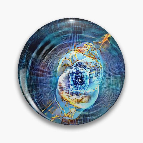 Item preview, Gilded Digitization of the Cat's Eye Nebula designed and sold by Alyxandre.