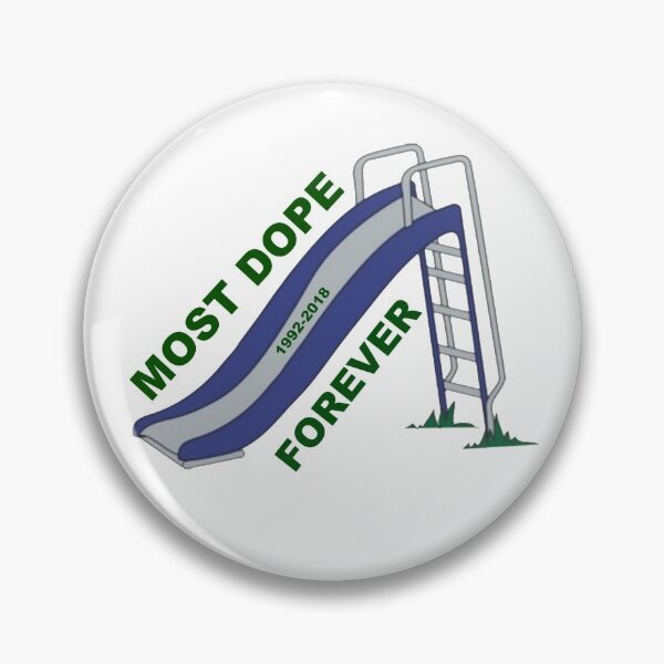 MOST DOPE (BLUE SLIDE PARK) - MAC MILLER Pin