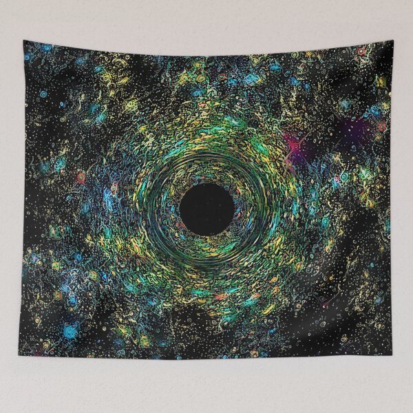 Item preview, Black Hole Abstract Illustration designed and sold by Alyxandre.