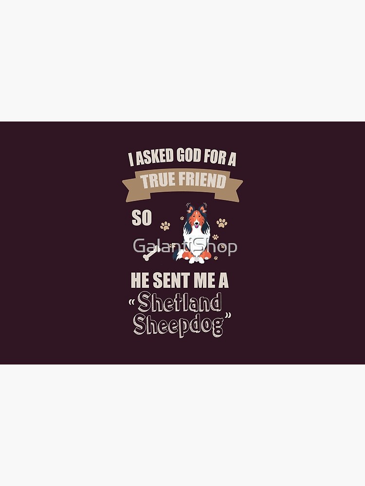 Discover I Love My Shetland Sheepdog Gifts Bath Mat