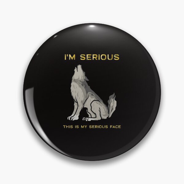 Item preview, This Is My Serious Face designed and sold by teegear.