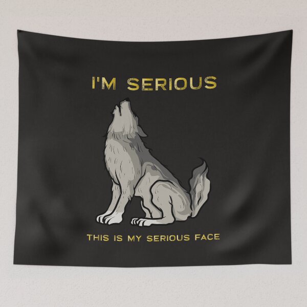 Item preview, This Is My Serious Face designed and sold by teegear.