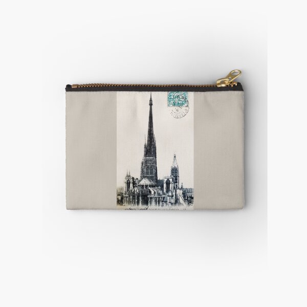 Item preview, Antique French Post Card of Rouen Saint-Maclou Cathedral designed and sold by FuzzyHoney.