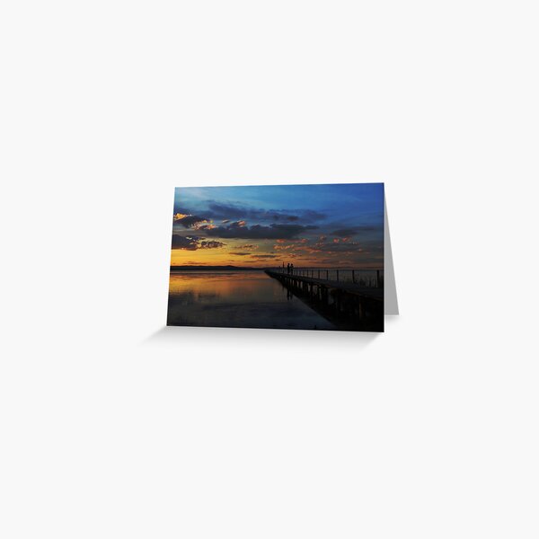 Long Jetty Greeting Card
