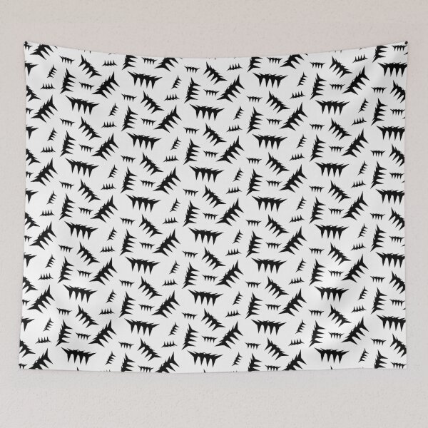 Item preview, Monochrome Abstract Minimalist Pattern designed and sold by Favorableresult.