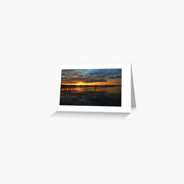 Long Jetty Greeting Card