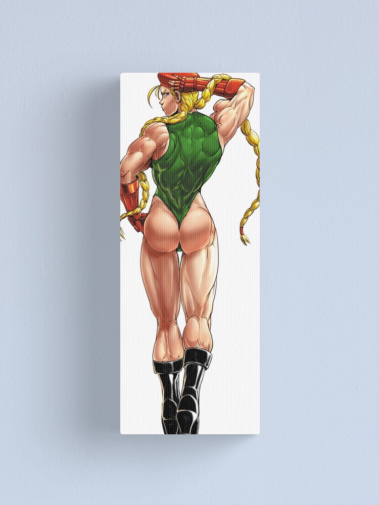 Cammy Street Fighter 2 Canvas Wrap Wall Art Game Room 