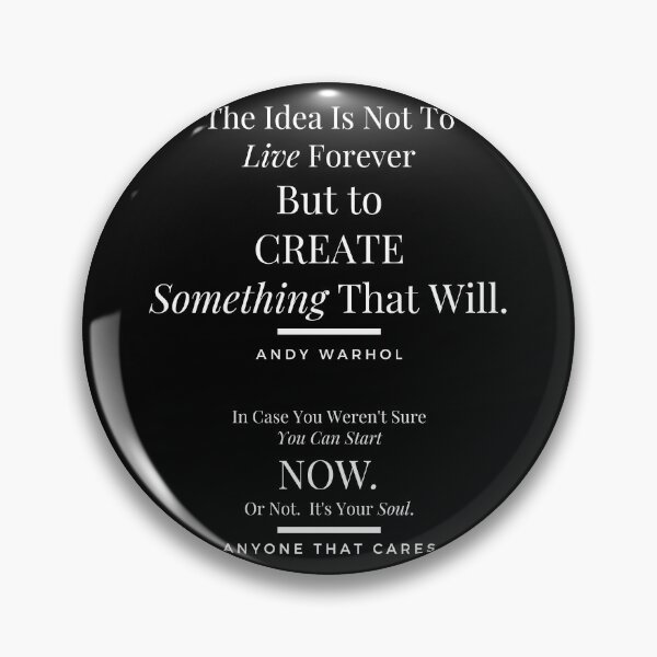 Item preview, Create Something To Last Forever Now White Text designed and sold by TWMBDesigns.