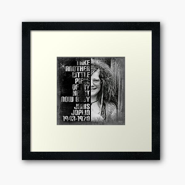 Janis Joplin Framed Art Print