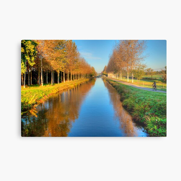 Morning On The Ladders Metal Print