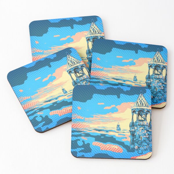 Item preview, Pop Comic: Fantasy Cloud Spires designed and sold by Alyxandre.