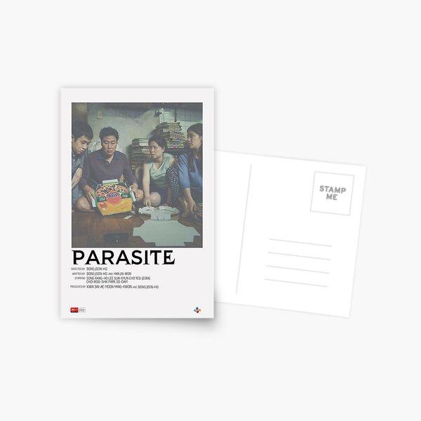 Affiche de film parasite Carte postale