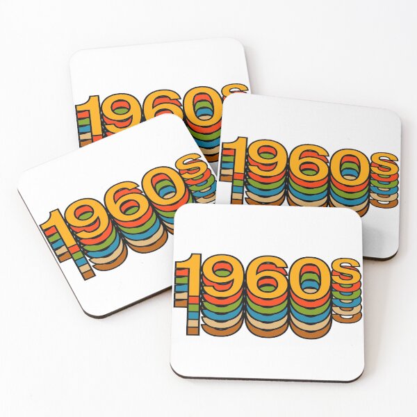 Item preview, 1960s Retro Aesthetic Modern Favorite Decade Tee Shirt  designed and sold by Fashionmonger.