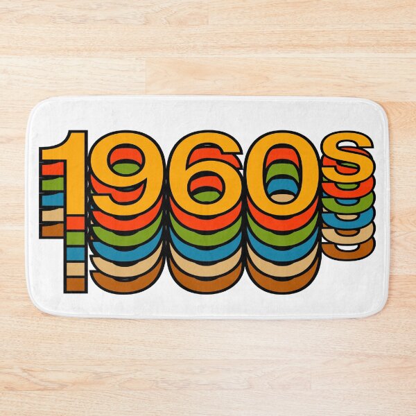 Item preview, 1960s Retro Aesthetic Modern Favorite Decade Tee Shirt  designed and sold by Fashionmonger.