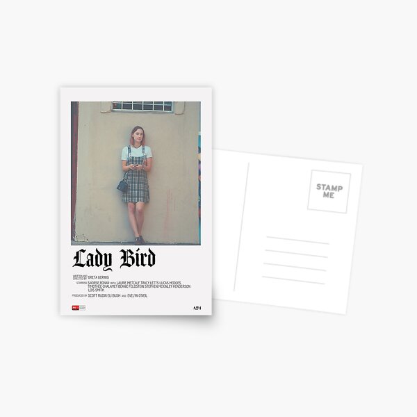 Lady Bird Movie Poster Postcard
