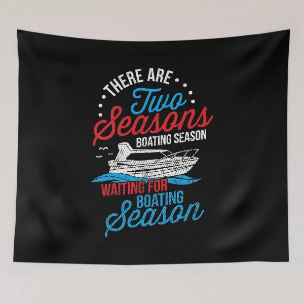 Artikelvorschau, Funny Boating Two Seasons Of Boating Sailor Gift entworfen und verkauft von haselshirt.
