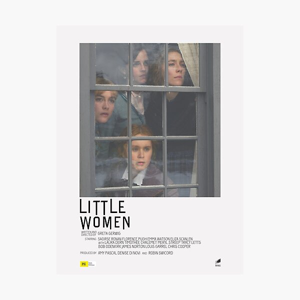 Little Women Movie Poster Photographic Print