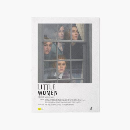 Little Women Movie Poster Art Board Print