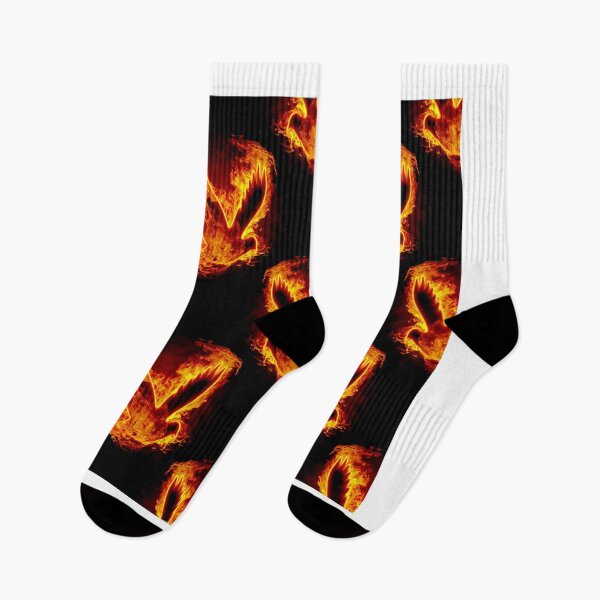 Item preview, Seamless Phoenix Fire bird background designed and sold by Mikhail Palinchak.