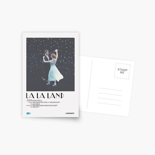 La La Land Movie Poster Postcard