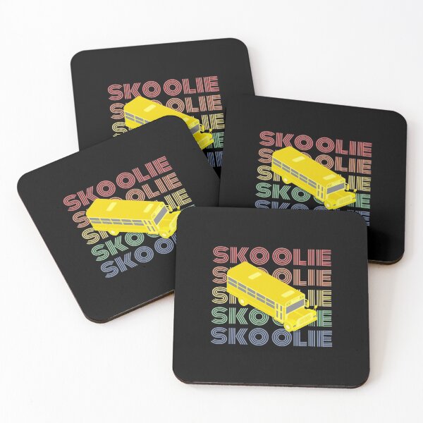 Item preview, Skoolie - School Bus Camper Retro Vintage Gift designed and sold by lifestyleCloths.