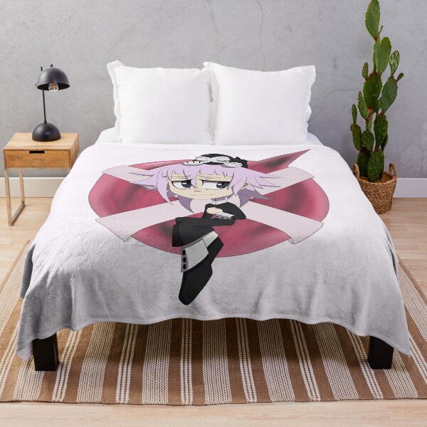 Crona and Ragnarok Chibi Throw Blanket