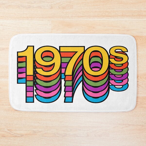 Item preview, 1970s Retro Aesthetic Modern Favorite Decade Typography designed and sold by Fashionmonger.