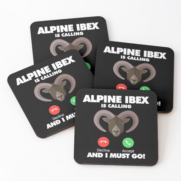 Item preview, My Alpine Ibex is Calling and I Must Go Animals Lover designed and sold by HelloFromAja.