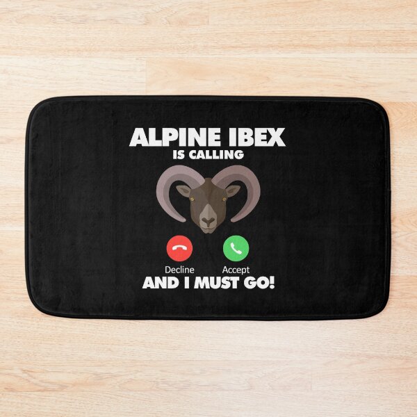 Item preview, My Alpine Ibex is Calling and I Must Go Animals Lover designed and sold by HelloFromAja.