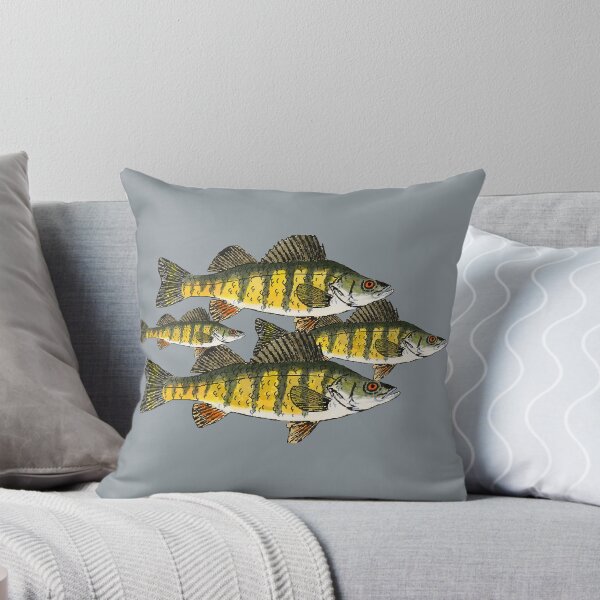 Item preview, Yellow Perch School designed and sold by fishfolkart.