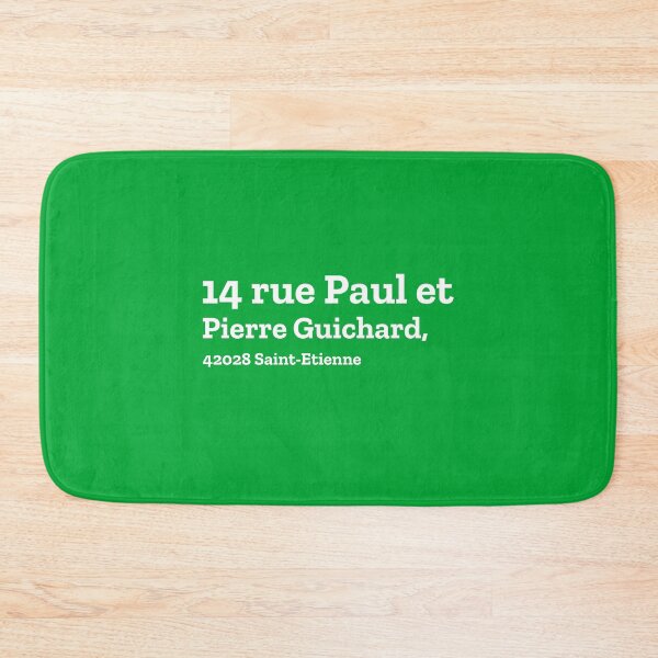 Item preview, Sainte-Etiene Stadium Address designed and sold by The Chuck Wagon.
