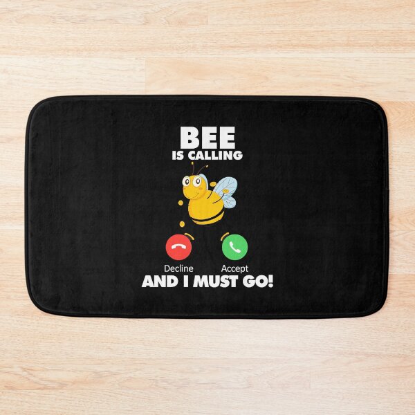 Item preview, My Bee is Calling and I Must Go Animals Lover designed and sold by HelloFromAja.