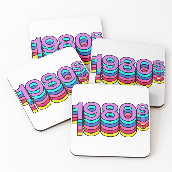 Item preview, 1980s Retro Aesthetic Modern Favorite Decade Tee Shirt  designed and sold by Fashionmonger.